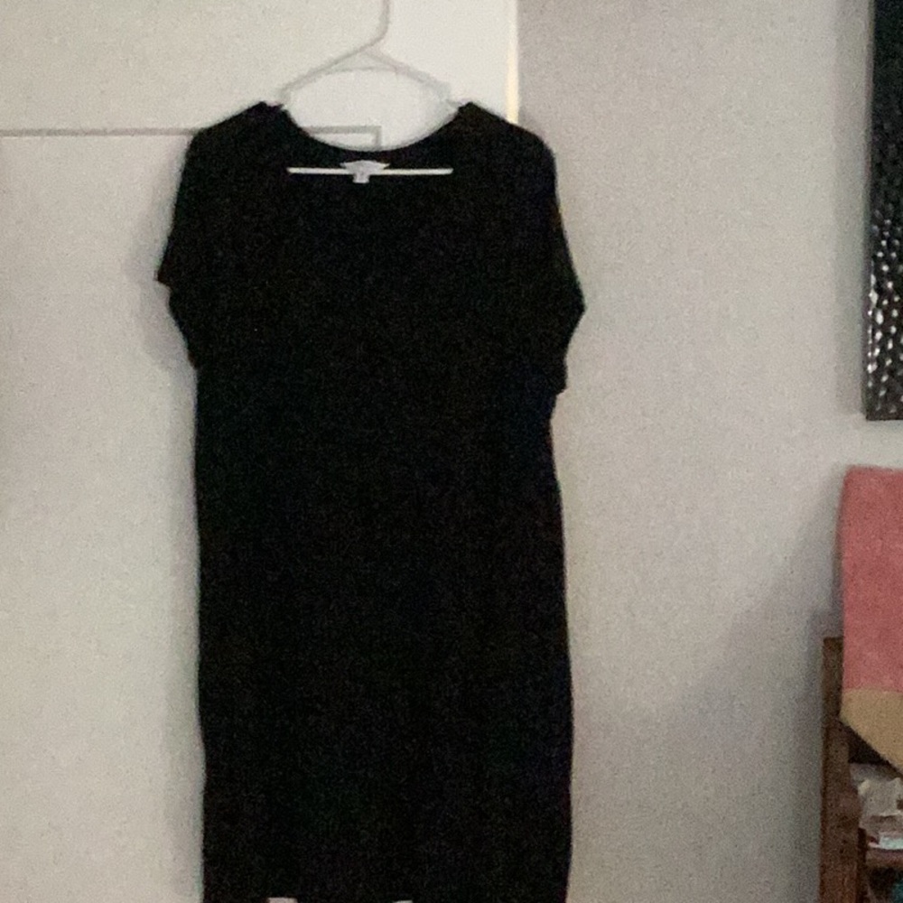 Time and Tru Black Mini Dress